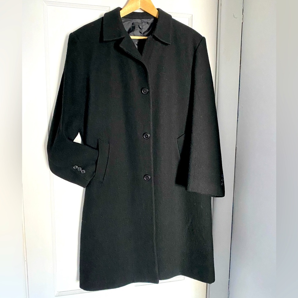 Carven Mens Wool Overcoat